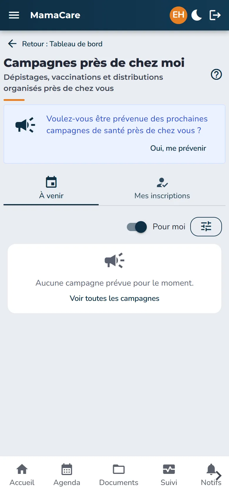 Campagnes près de chez moi